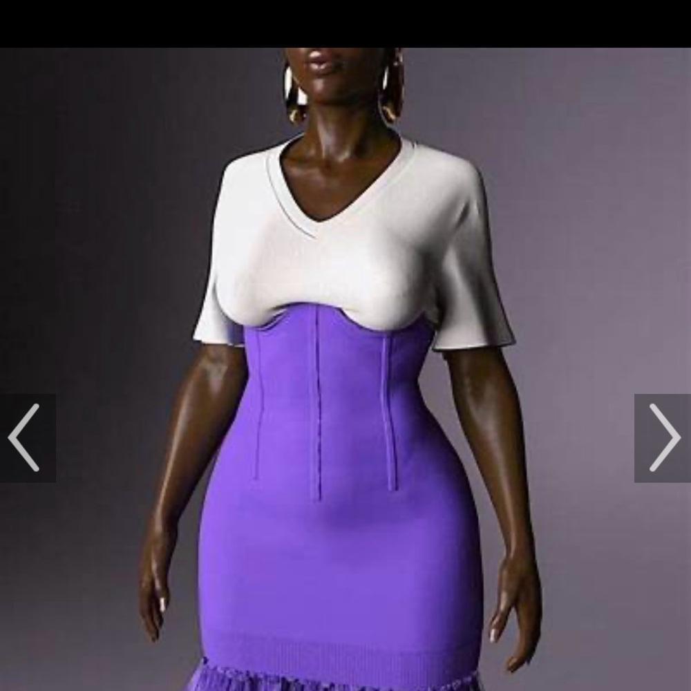 High waist Hanifa skirt